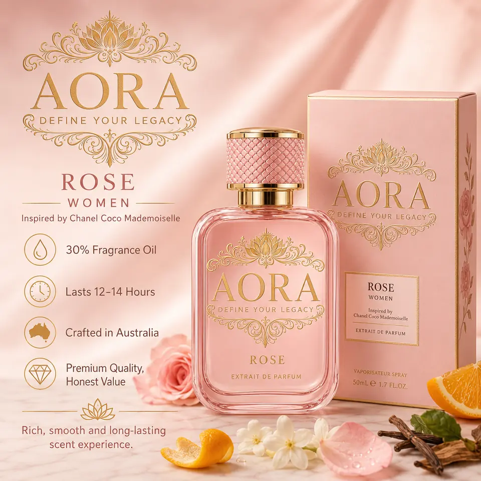AORA ROSE Extrait de Parfum